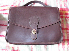 Brown purse, BEFORE